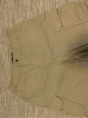 REI Lightweight Khaki Cargo Shorts
